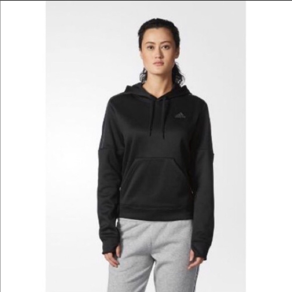 Adidas WOMENS ATHLETICS TEAM PULLOVER HOODIE.